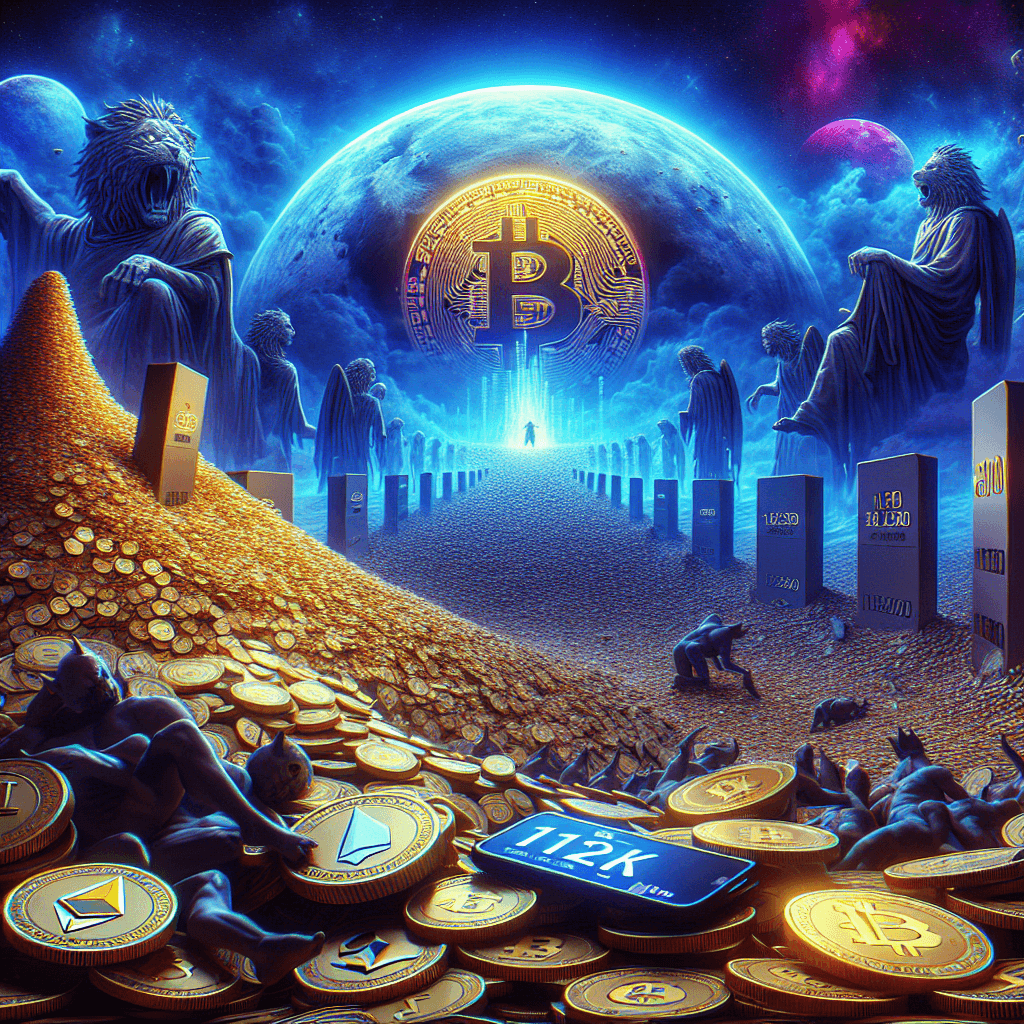 Ether and Dogecoin Lead Liquidation Cascade as Bitcoin Dips Below Landmark $112K