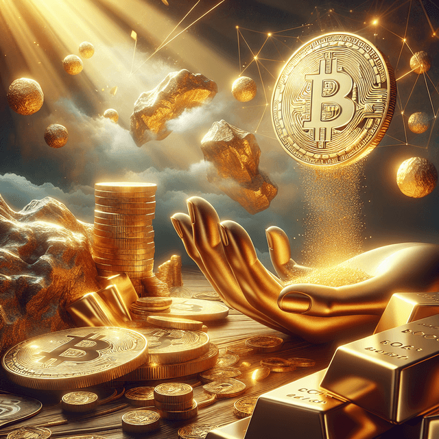 Bitcoin's October Retreat Signals Hidden Strength, Analysts Envision Upsurge with Gold