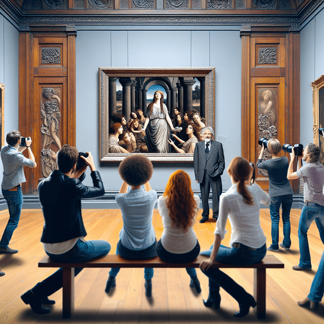Fans of Taylor Swift Explore German Museum for Ophelia Painting Inspiration