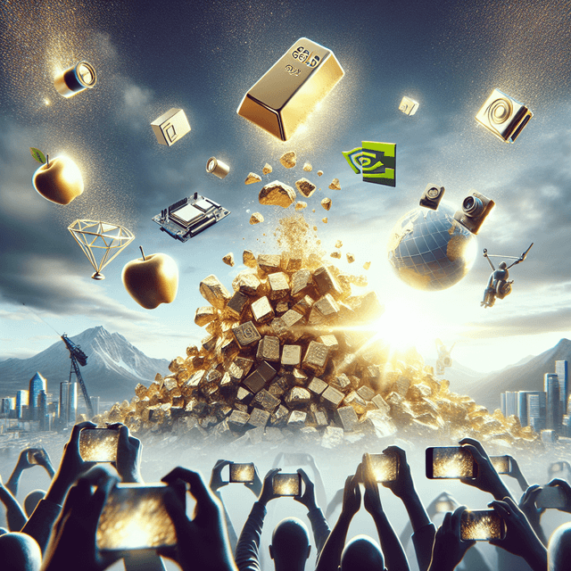Gold's Unprecedented Surge to $30 Trillion Market Cap Outshines Tech Titans