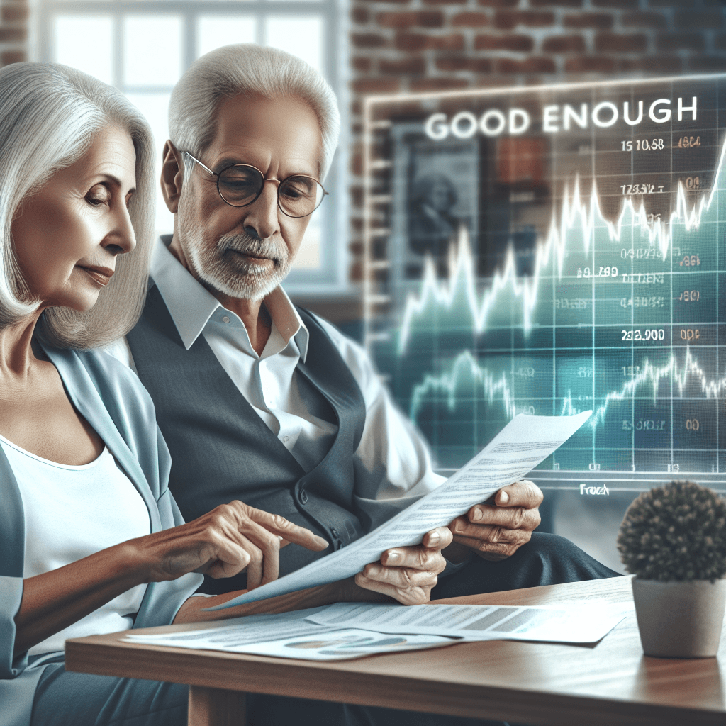 Retirees Embrace 'Good Enough' Stock Strategy for Secure Investments
