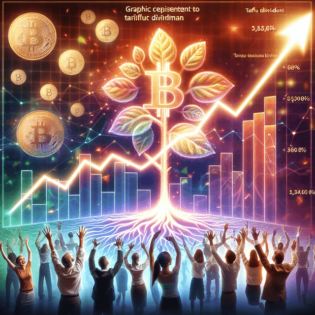 Cryptocurrency Surge as Trump Proposes $2,000 Dividend from Tariffs