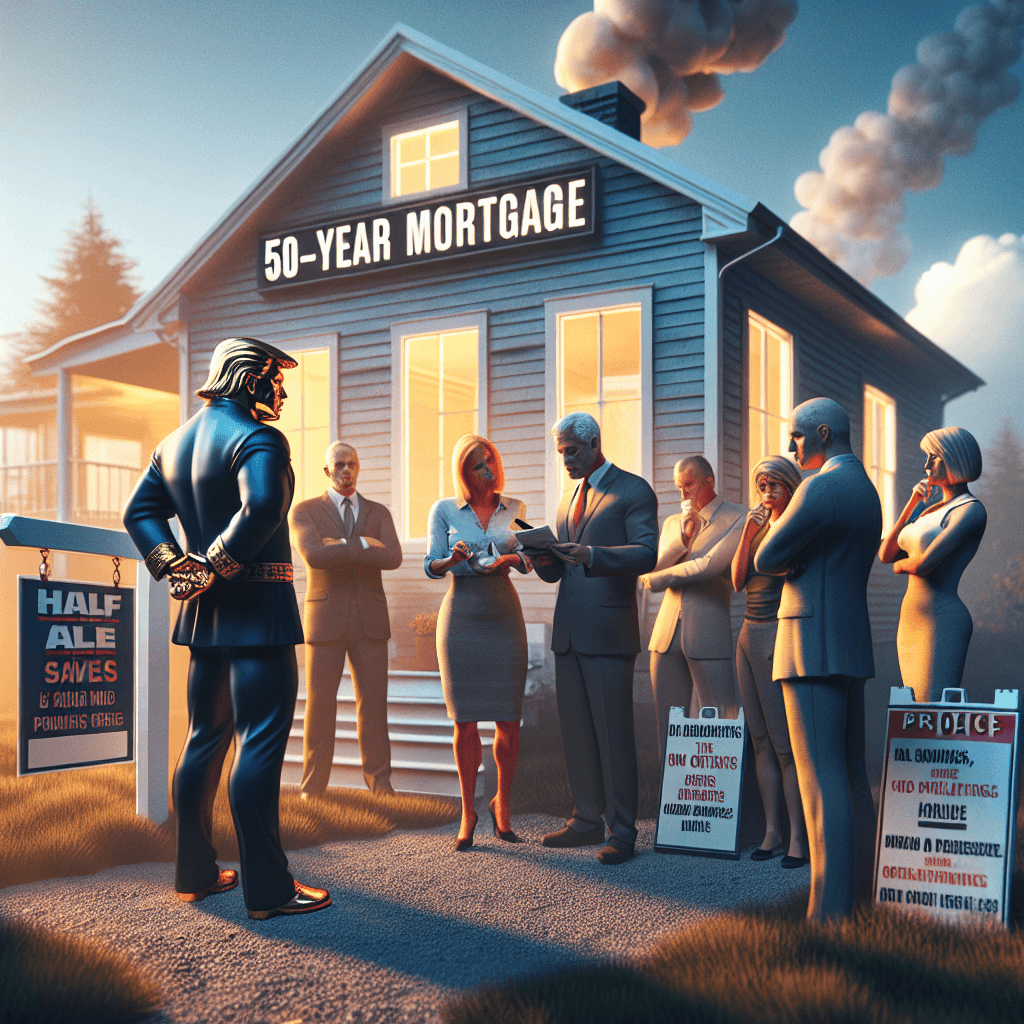 President Trump's Proposal for 50-Year Mortgages Sparks Debate on Housing Affordability