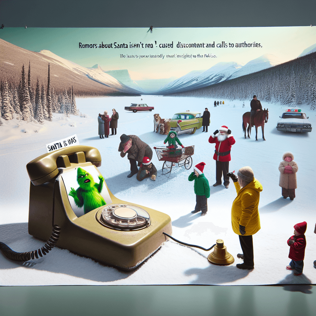 Anti-Santa Signs Cause Stir and Police Involvement in Canada