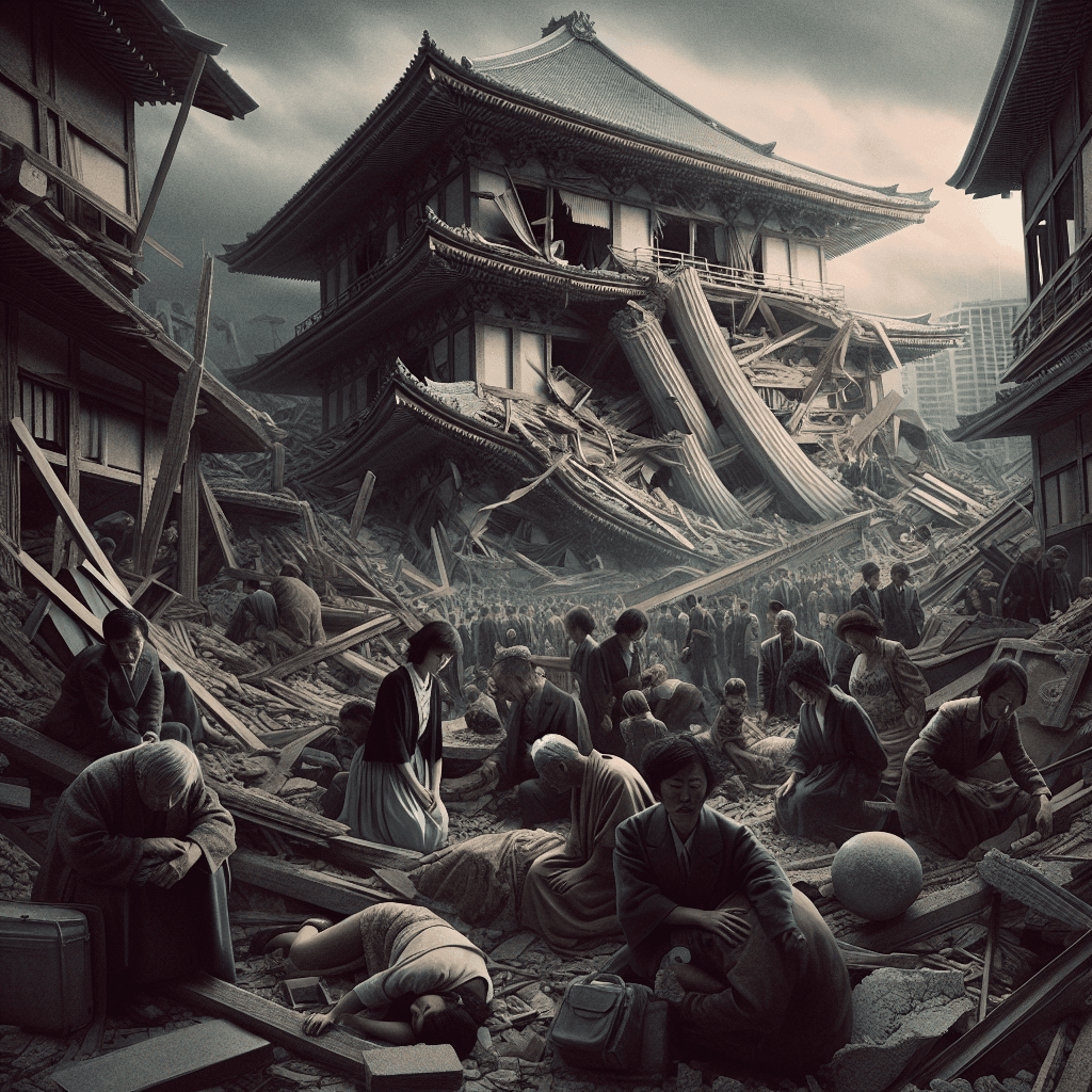 Powerful Earthquake Hits North-East Japan