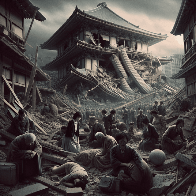 Powerful Earthquake Hits North-East Japan