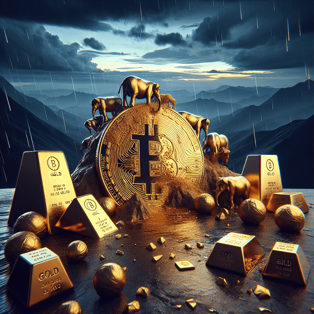 Analyzing the Six-Month Decline of Bitcoin Against Gold Reflecting 2019 Trends
