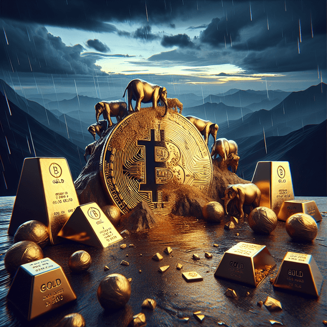Analyzing the Six-Month Decline of Bitcoin Against Gold Reflecting 2019 Trends