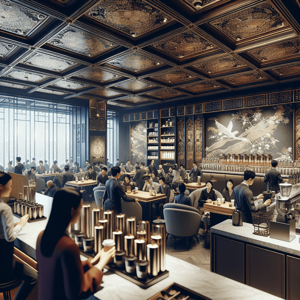 Luckin Coffee Challenges Starbucks with New Luxury Outlet in China