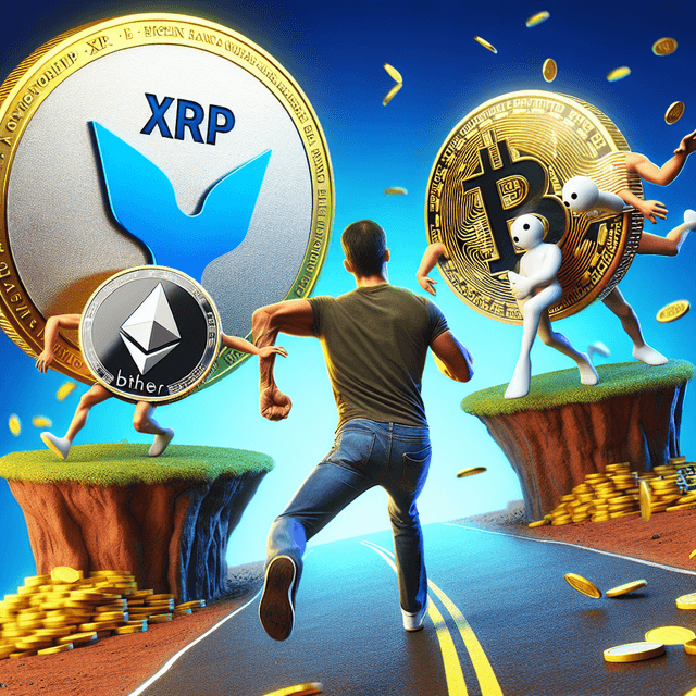 XRP Outpaces Bitcoin and Ether Amid Investor Accumulation During Price Drop