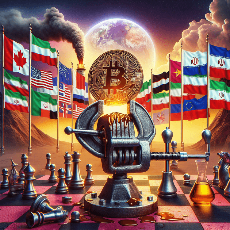 Bitcoin and Cryptocurrencies Face Pressure Amidst Rising Oil Prices and U.S.-Iran Tensions