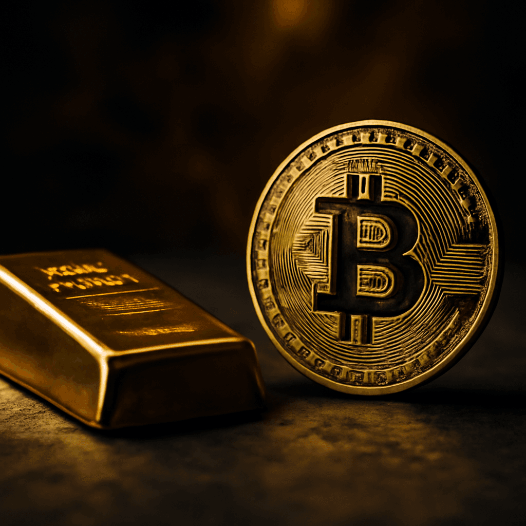 Bitcoin vs Gold: BTC’s Three-Month Rally Against Gold Has Broken