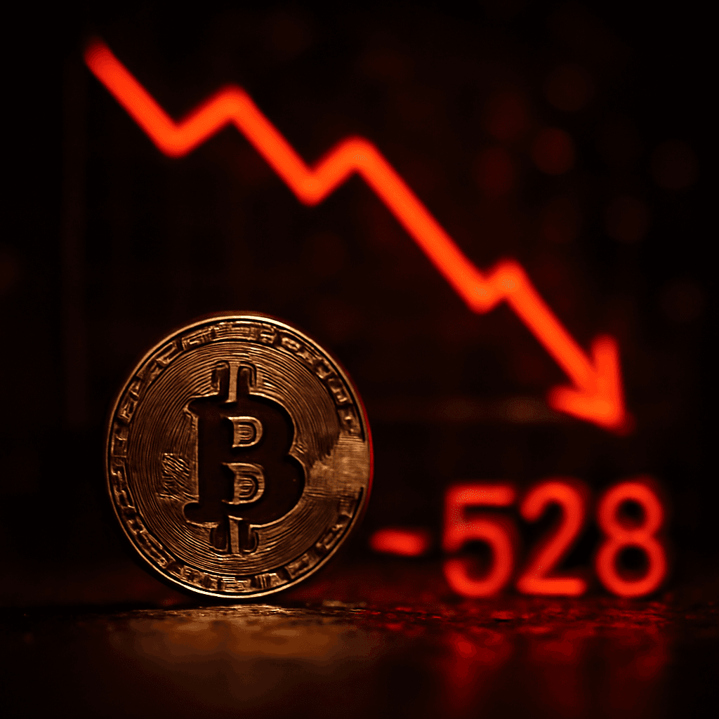 BlackRock’s Bitcoin ETF Sees $528M Outflow, Second-Largest Single-Day Withdrawal