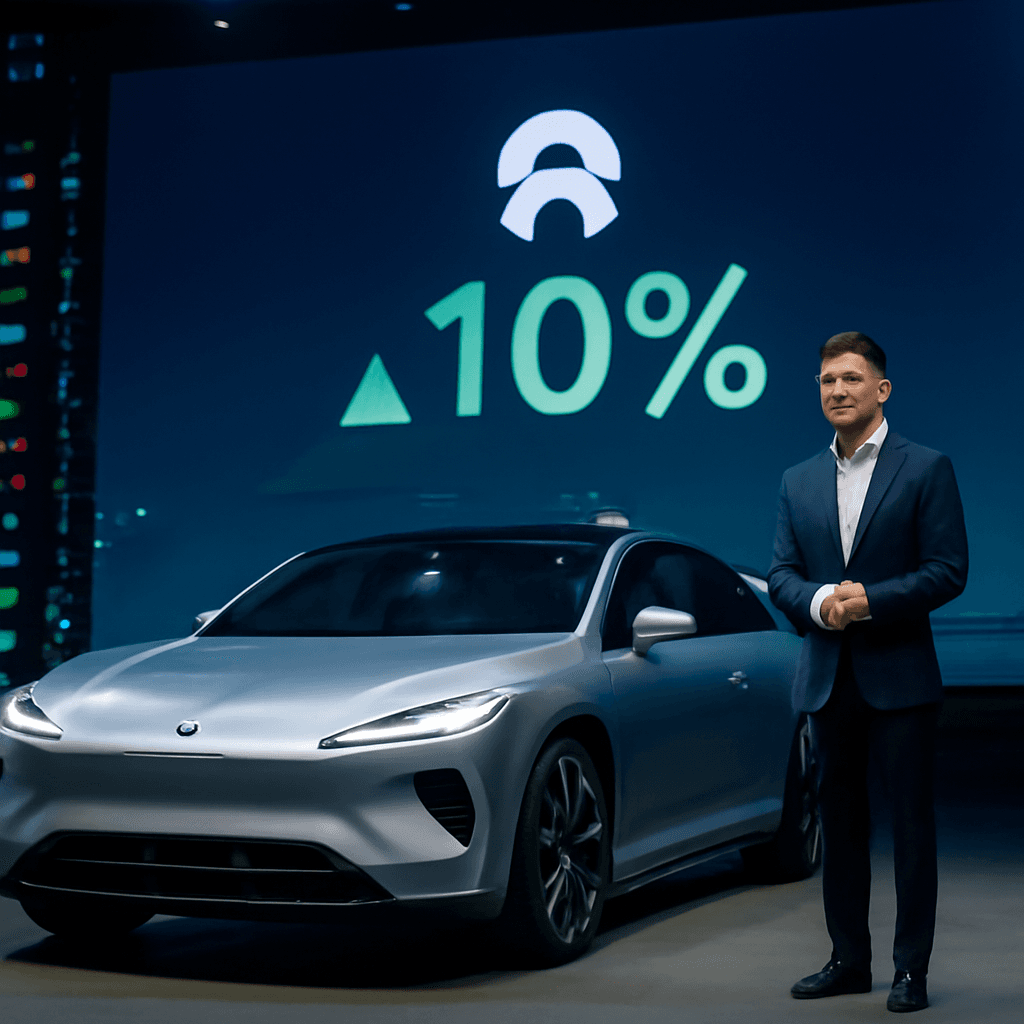 Nio’s New ES9 Sparks 10% Share Surge as Company Reasserts Premium EV Strategy