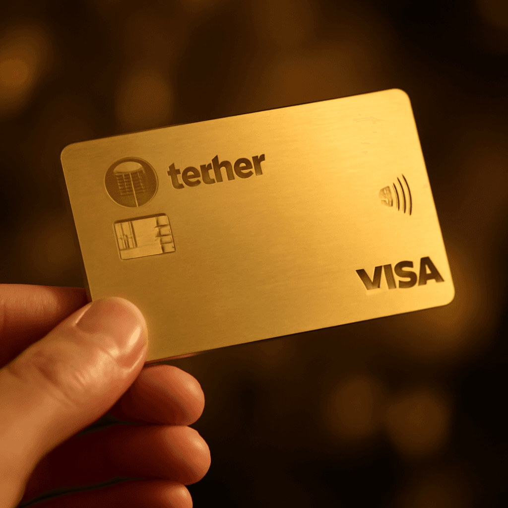 Tether and Fasset Launch Visa Card Letting Users Spend Tokenized Gold and Earn XAUT Rewards