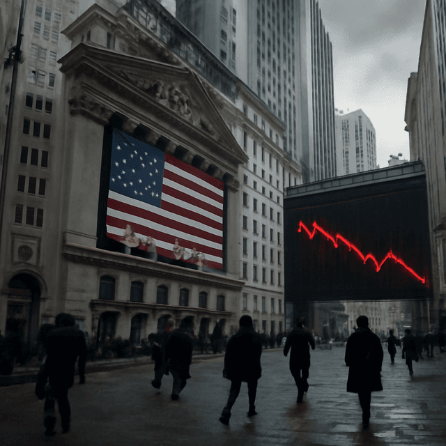 Wall Street Falls Sharply as Chip Stocks Plunge After Strong Jobs Report