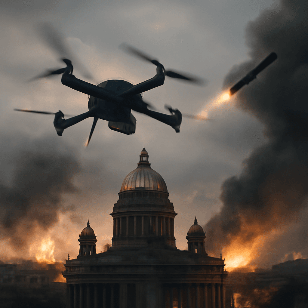 Ukraine's Drones Strike St Petersburg and Surrounding Areas in What Russia Calls an 'Unprecedented' Assault