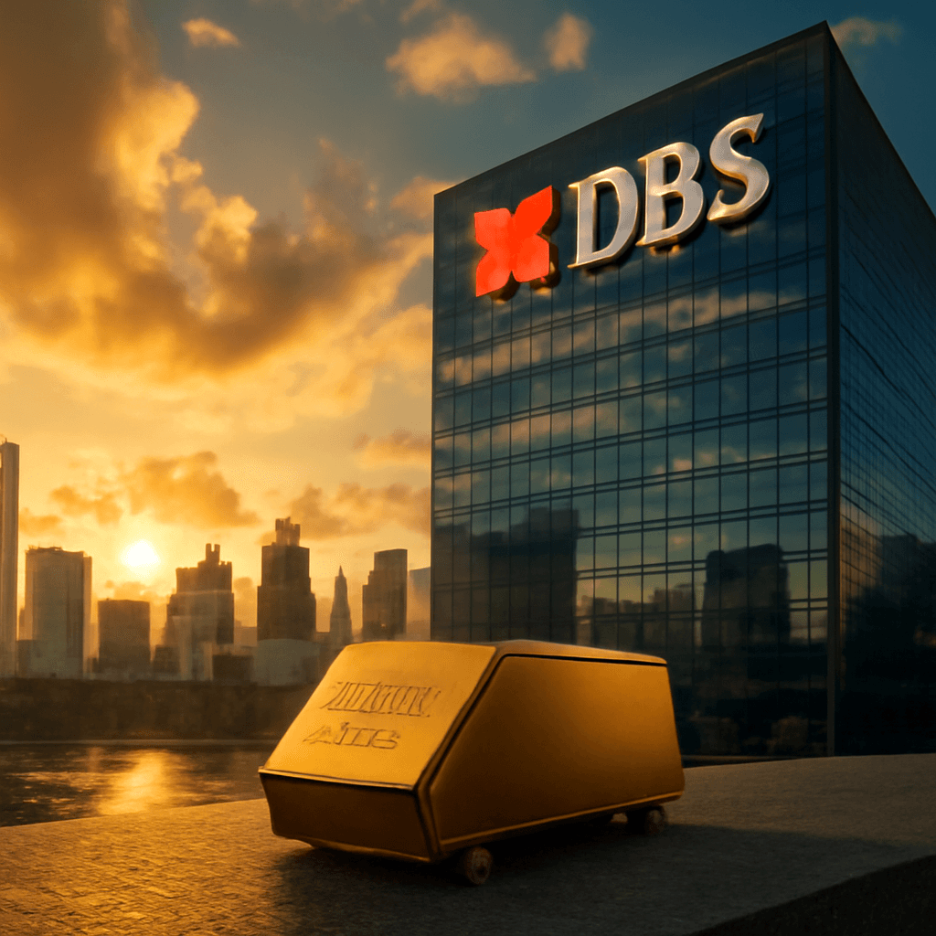DBS to Offer Tokenized Gold to Retail Clients in 2026