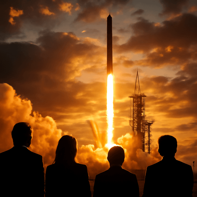 How Early Backers Turned Small Bets on SpaceX into Trillions in Paper Value Over Time