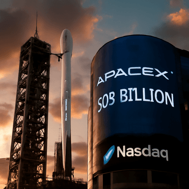 SpaceX Files for a Record-Breaking $75 Billion IPO as Nasdaq Debut Nears, Sparking Investor Debate