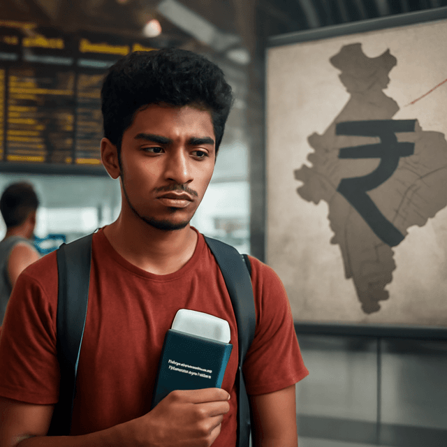 Rupee Slide and Stricter Visas Prompt Indian Students to Reconsider Studying Abroad