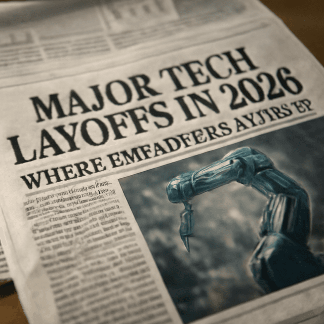 Major Tech Layoffs in 2026 Citing AI: A Running List