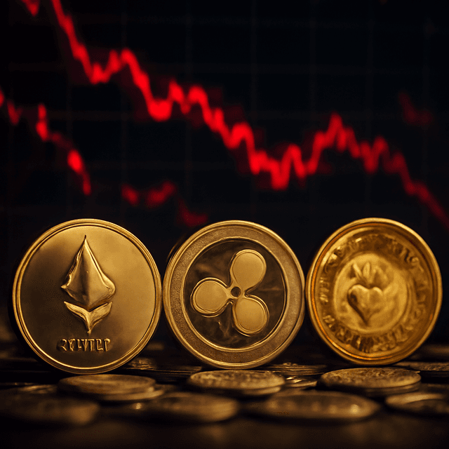 Ether, XRP and Dogecoin Lead Crypto Decline as Tech Stocks Slide