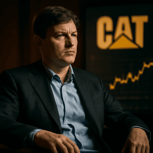 Michael Burry Takes a Short Position on Caterpillar Amid AI-Fueled Rally