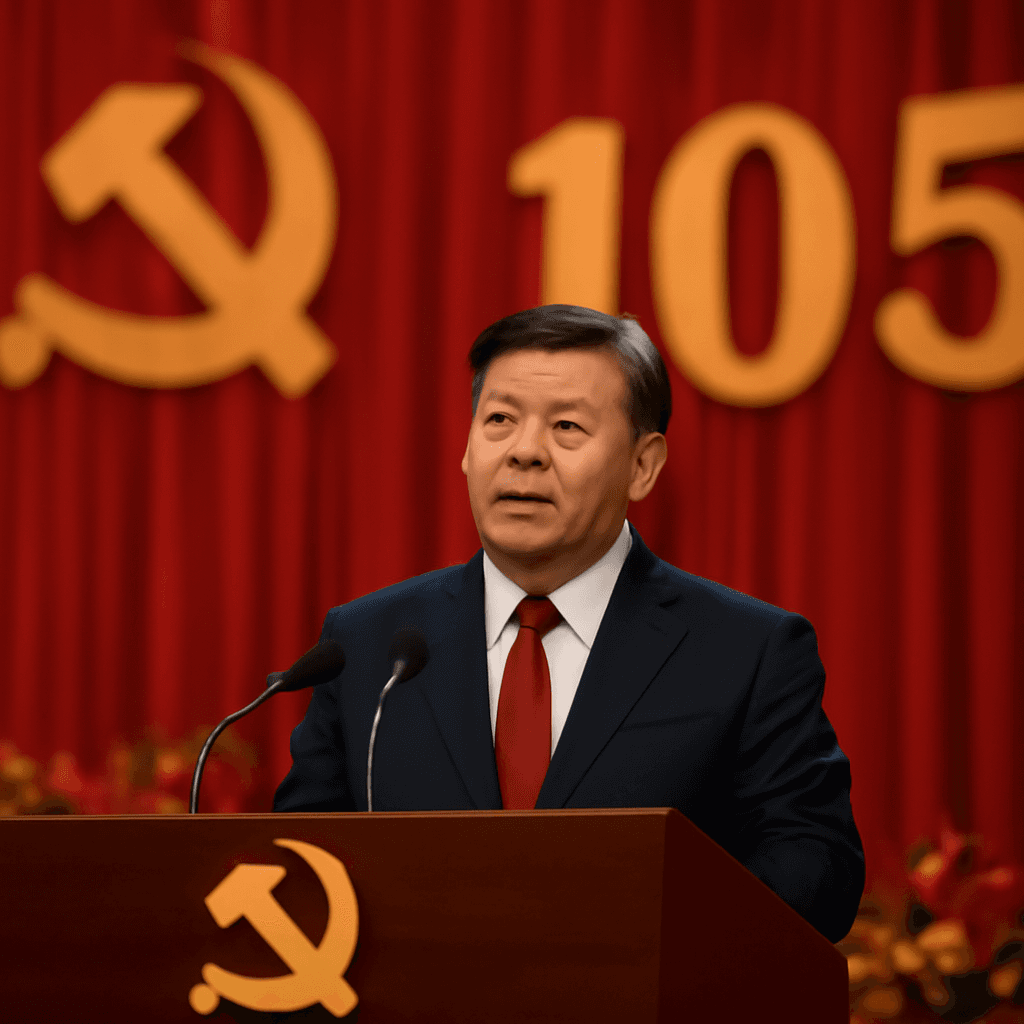 Xi Highlights Chinese Communist Party’s Expanding Global Role in 105th Anniversary Address