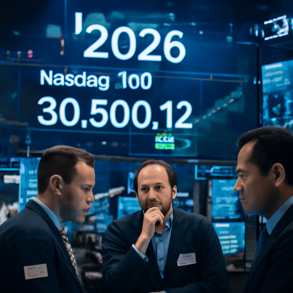 Kalshi Traders Split on Whether Nasdaq-100 Will Hold Above 30,000 Through End of 2026
