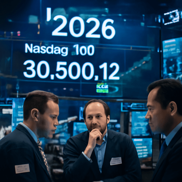 Kalshi Traders Split on Whether Nasdaq-100 Will Hold Above 30,000 Through End of 2026