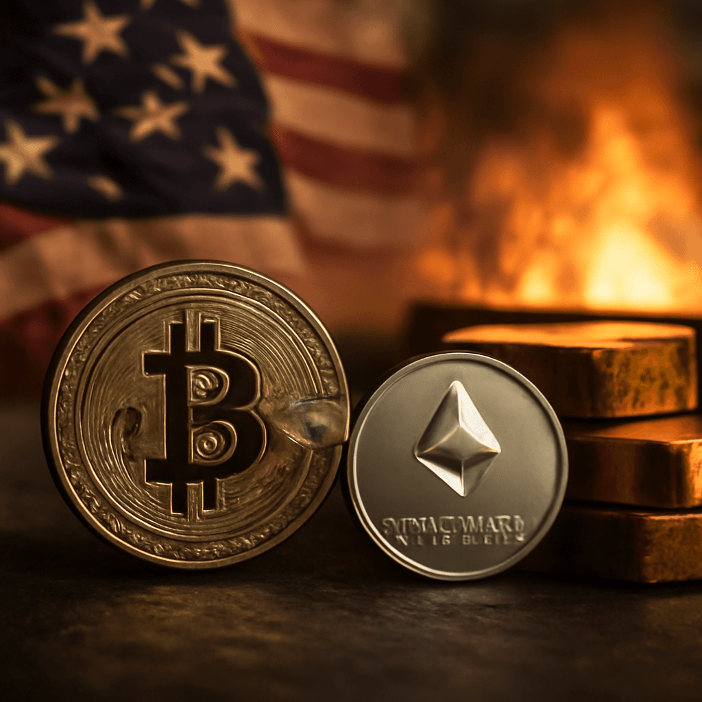 Bitcoin Holds Firm Near $62K as Gold Falls and Yields Rise Amid Renewed US–Iran Tensions