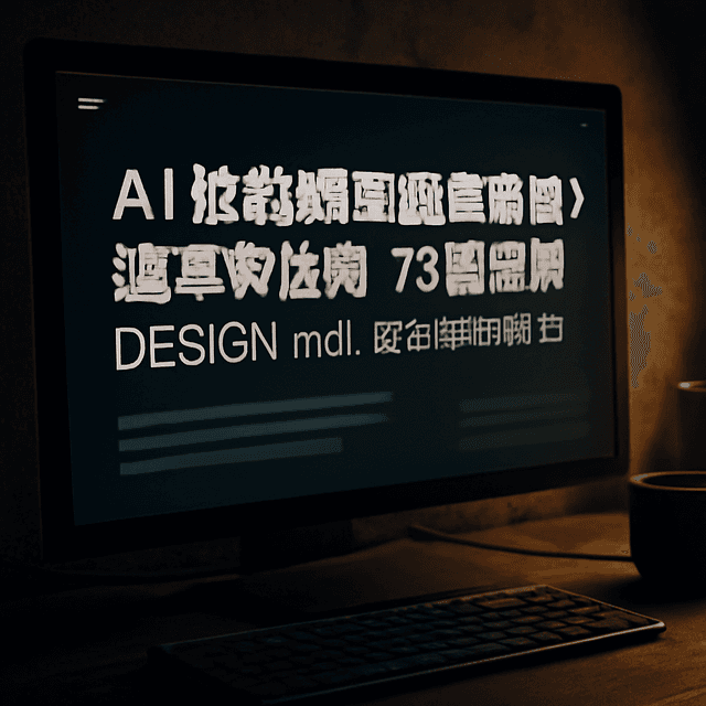 AI Web Designs All Look the Same? This Repo Curates 73 DESIGN.md Files and Hit 100K Stars on GitHub
