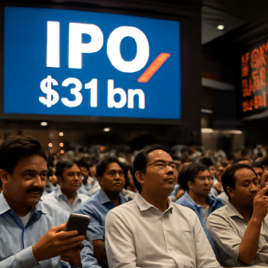 Institutional Frenzy Drives Massive Demand for India’s Largest IPO of the Year