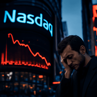 Nasdaq Slides as AI Spending Concerns Weigh Ahead of Megacap Earnings