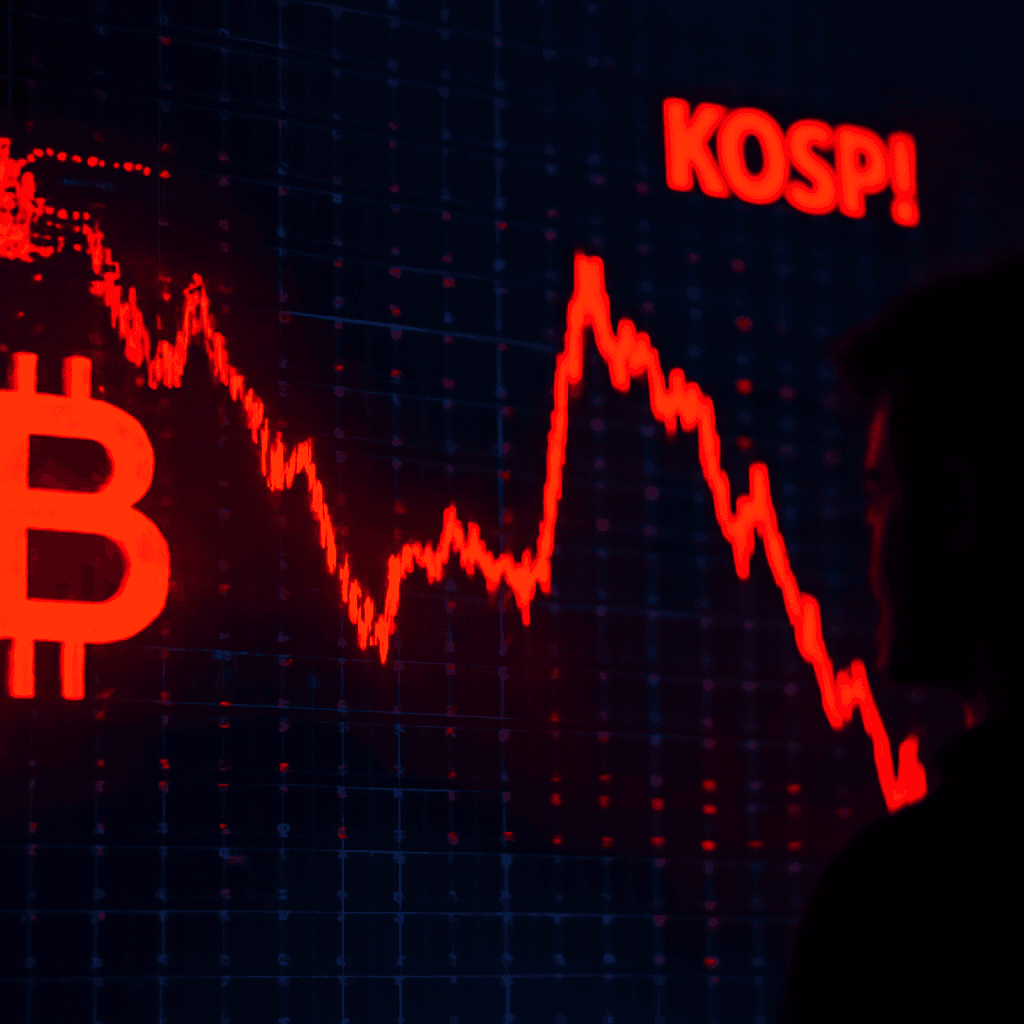 Bitcoin Drops About 2.7% After U.S. Close as South Korea’s Kospi Sinks Nearly 10% Amid Market Stress