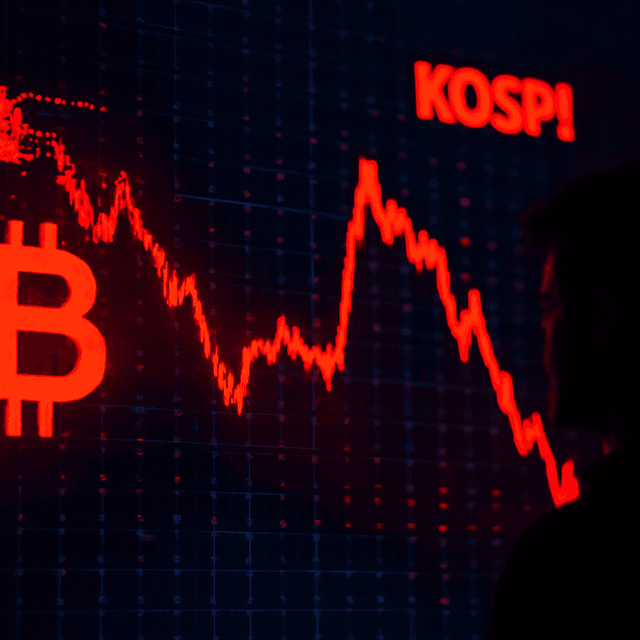 Bitcoin Drops About 2.7% After U.S. Close as South Korea’s Kospi Sinks Nearly 10% Amid Market Stress
