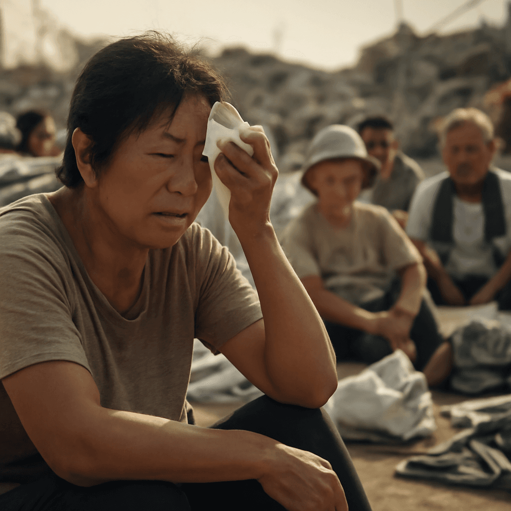 Powerful Japan Quake Kills 30, Survivors Struggle with Extreme Heat and Displacement