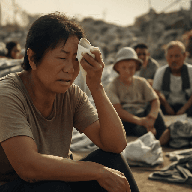 Powerful Japan Quake Kills 30, Survivors Struggle with Extreme Heat and Displacement
