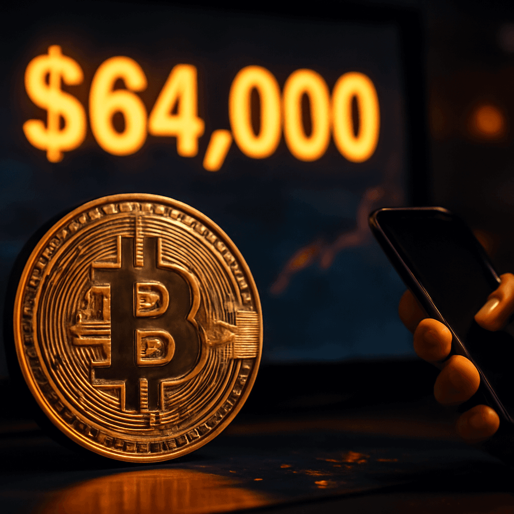 Bitcoin Climbs Toward $64,000 as Markets Shrug Off Strategy Sales and Coldcard Sweeps