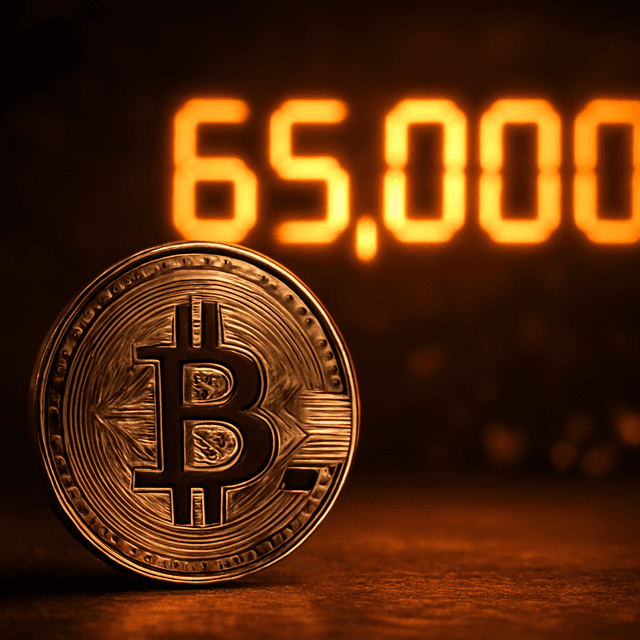 Bitcoin Climbs Past $65,000 Ahead of U.S. Inflation Report