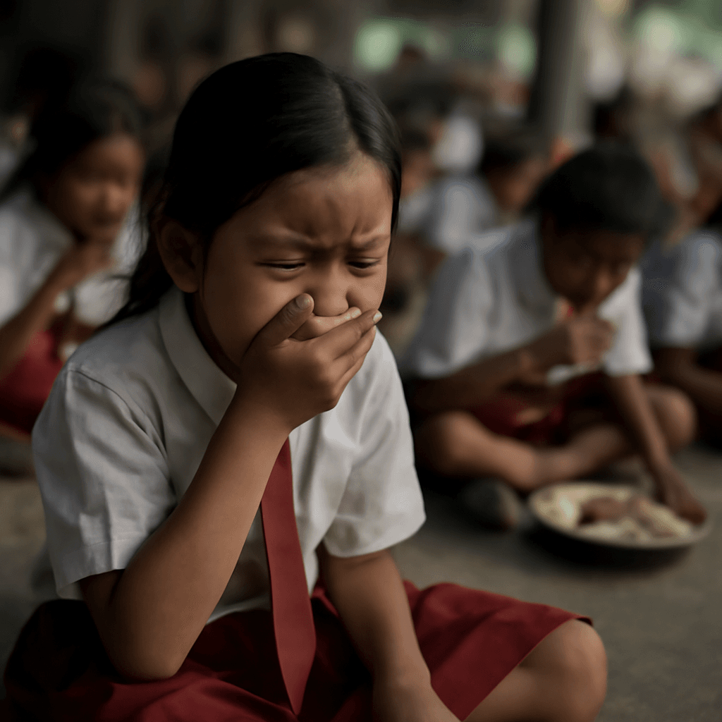 About 2,000 People Fall Ill After Eating Free School Meals in Indonesia