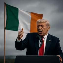 Trump Reiterates Support for a United Ireland During Second Day of Irish Visit, Sparking Local Debate and Protests