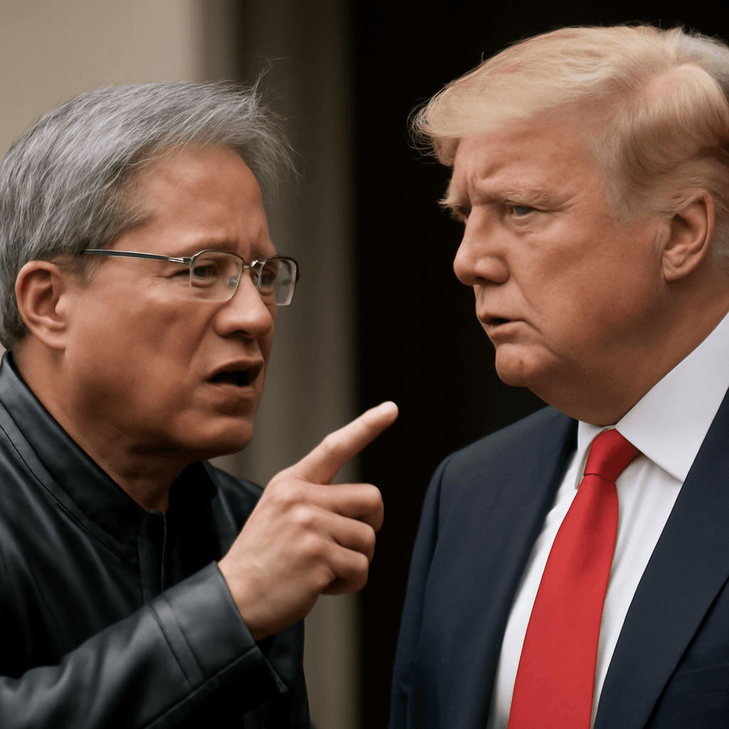 Nvidia’s Jensen Huang Assures Trump: ‘We Won’t Let an AI Slowdown Happen’