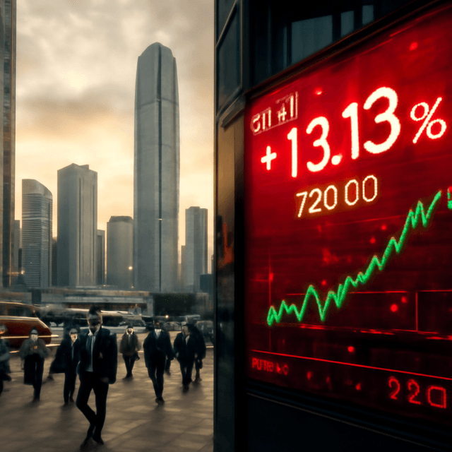 AI Boosts Hong Kong Stocks: Major Policy Unveiled, Market Surges 13%