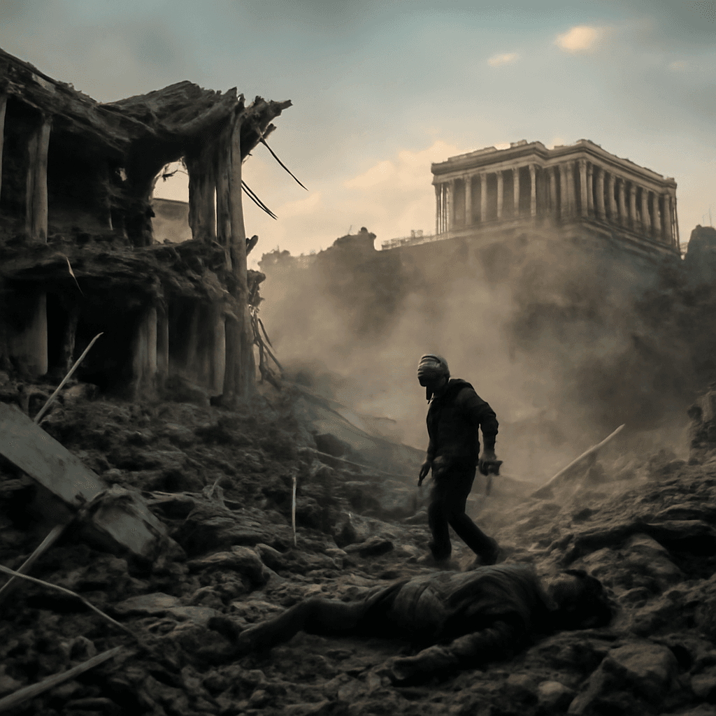 One Killed and Five Missing After Explosion Levels Building Near the Acropolis