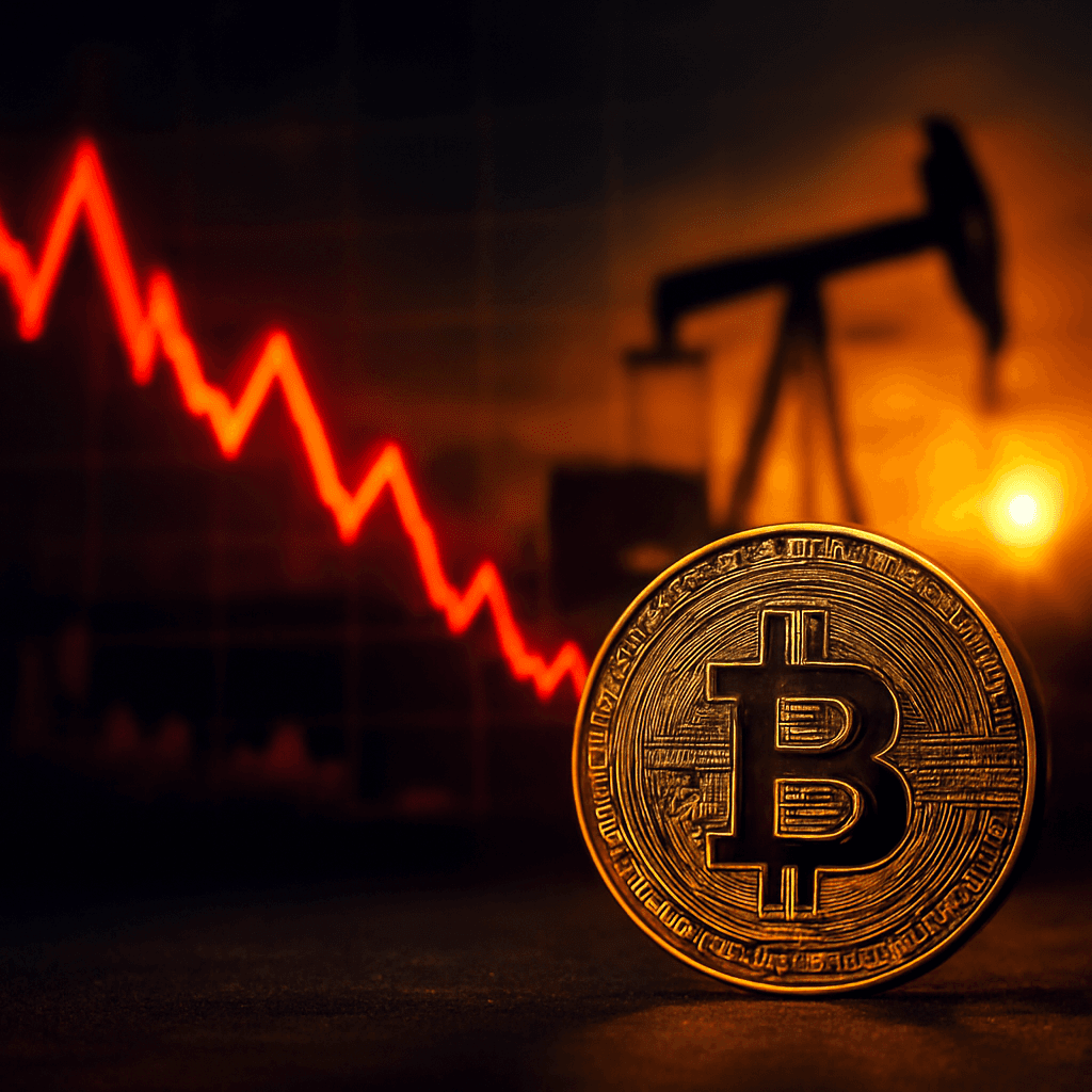 Bitcoin Dips as Geopolitical Tensions and Rising Yields Pressure Crypto Markets