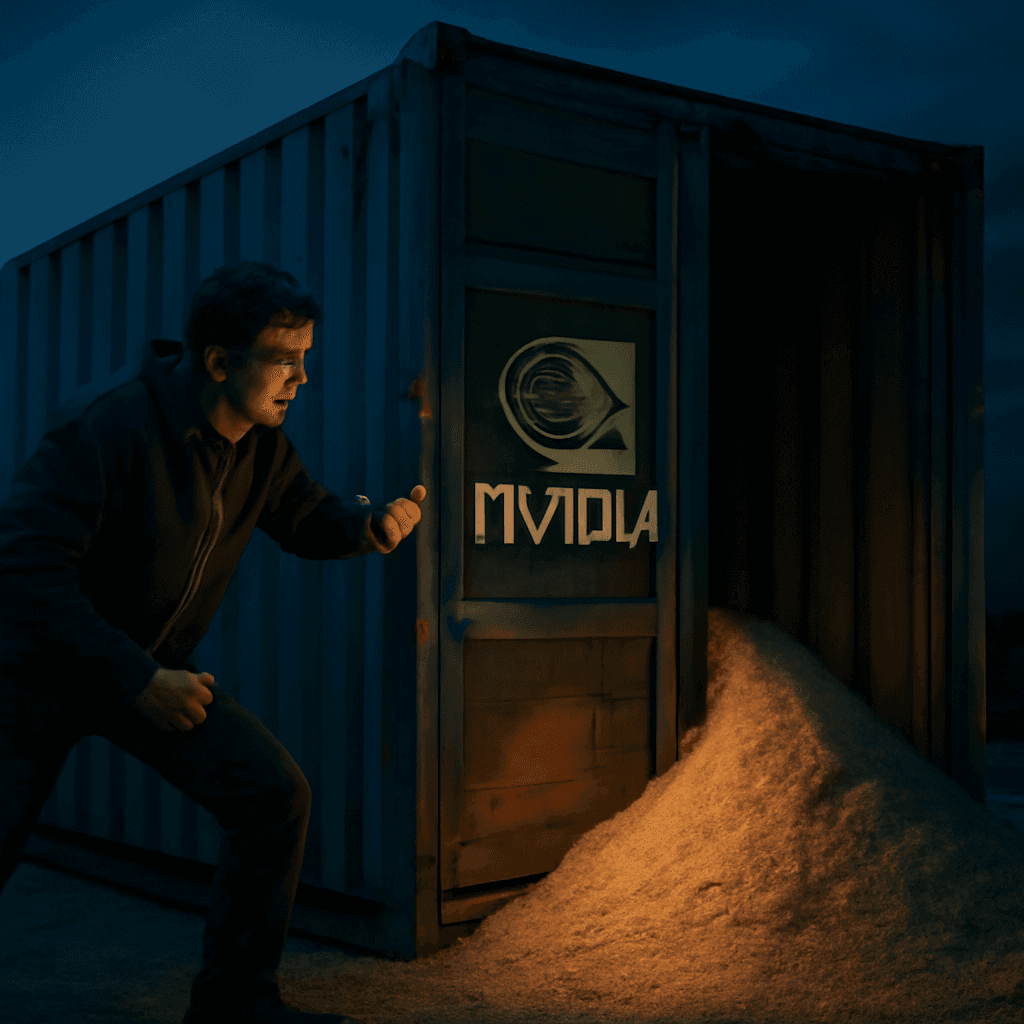 Thieves Thought They Struck Gold: Stolen NVIDIA-Labeled Containers Held Only Sand, Not AI Chips