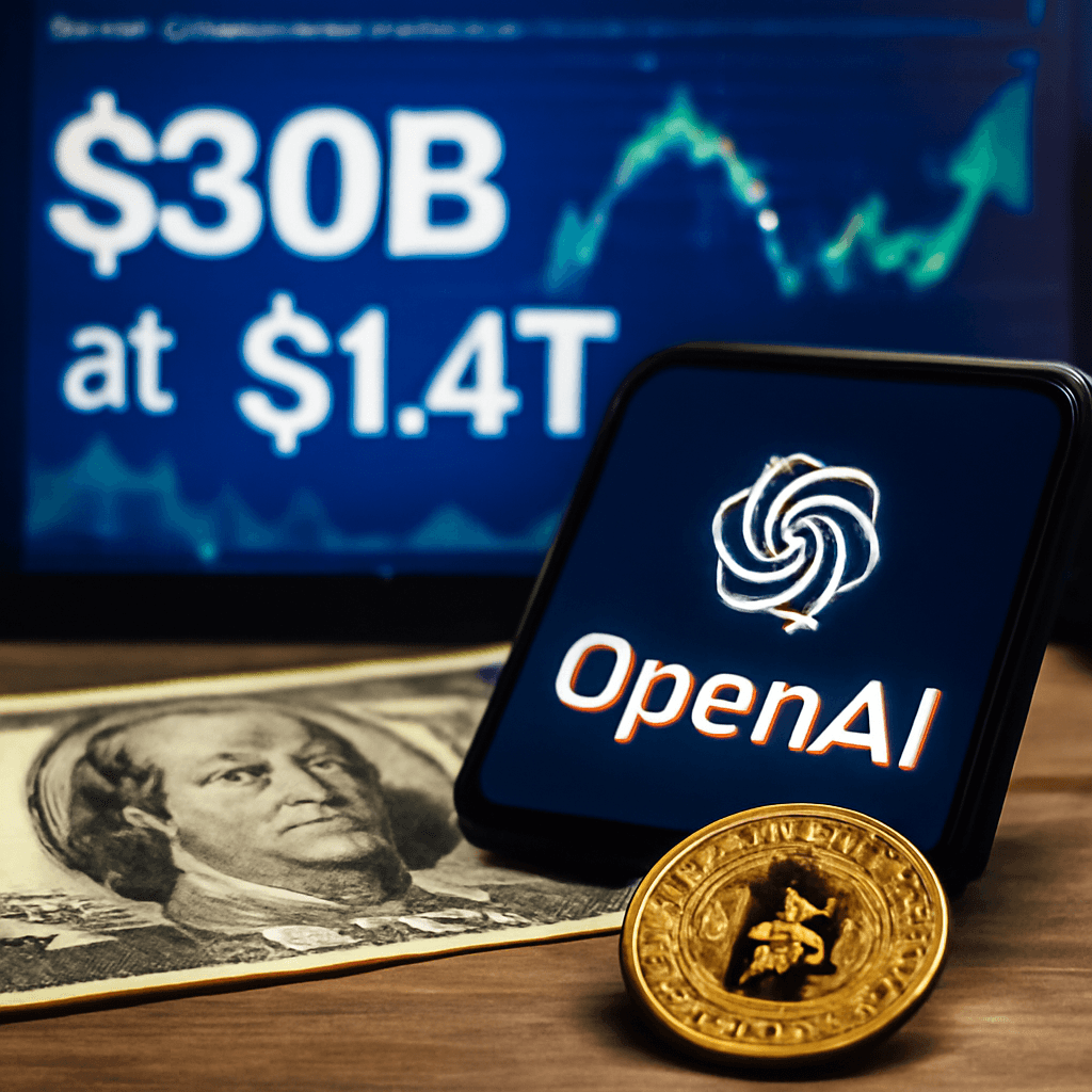 OpenAI Reportedly Seeking $30B Pre-IPO Round at $1.4T Valuation
