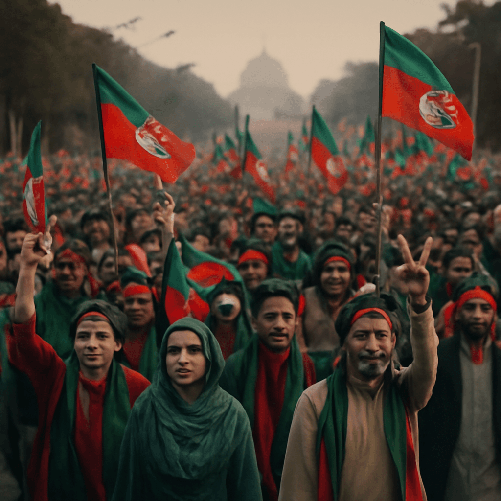 Supporters of jailed ex-PM Imran Khan march toward Islamabad